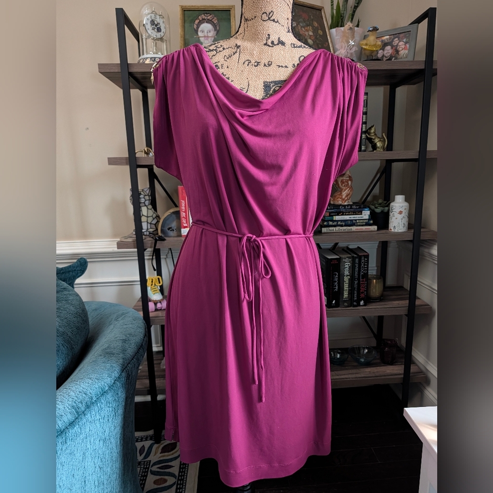 Laundry by Design Fuchsia Midi Dress